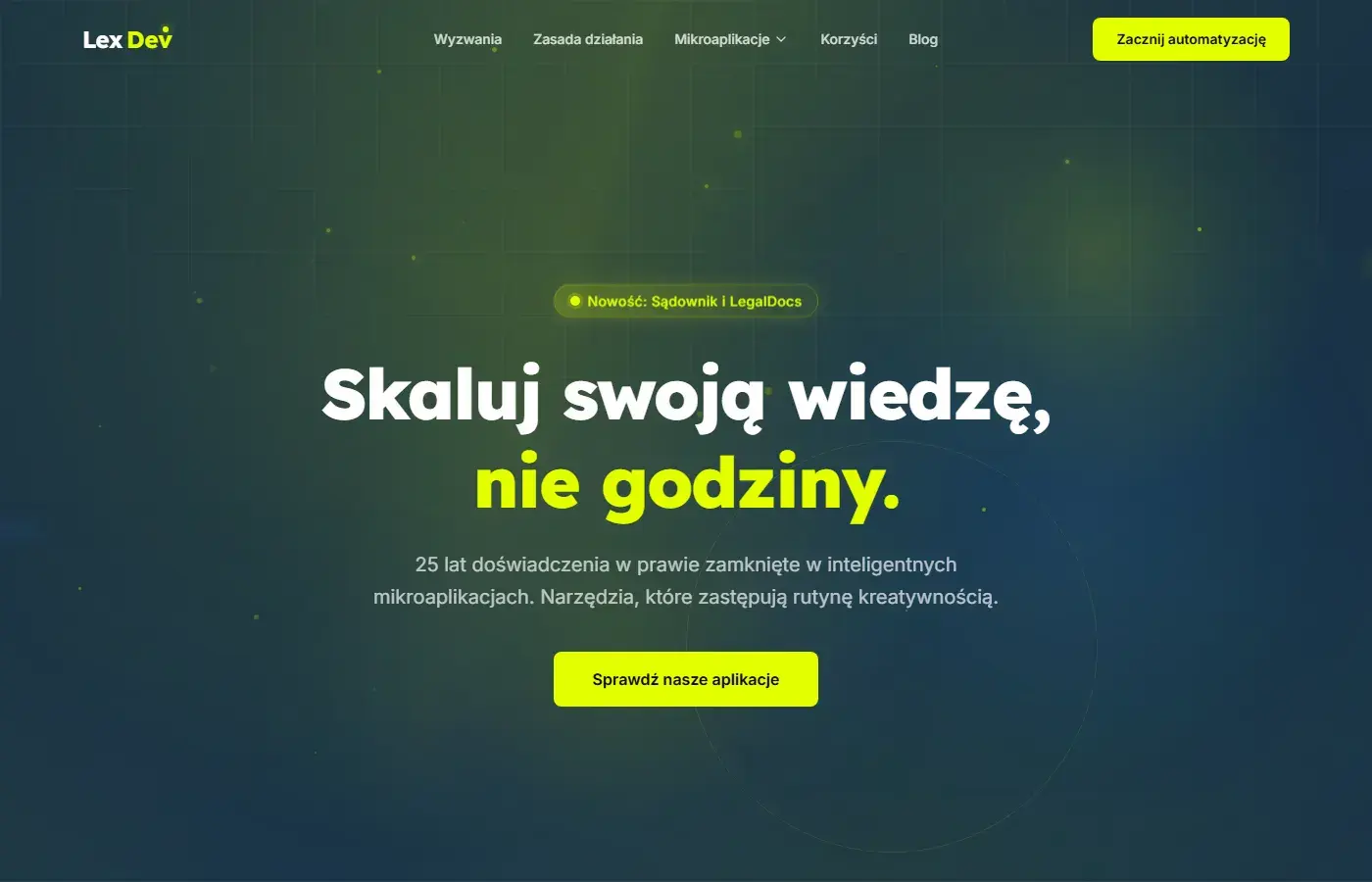 LexDev, platforma dla deweloperów